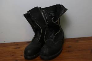 lot 9 image: Pair of mens Biltrite lineman military steel toe leather boots