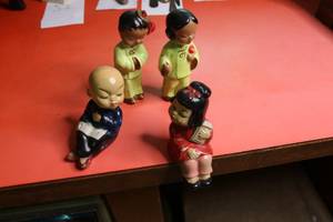 lot 66 image: Set of four Exlusive BP Japanese figurines