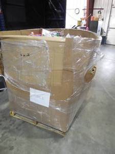 WHOLESALE PALLET LOT OF GENERAL MERCHANDISE, SMALLS- TOOLS,HARDWARE ITEMS