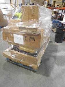 WHOLESALE PALLET LOT OF GENERAL MERCHANDISE & BOXED FURNITURE