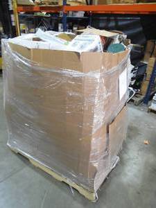 WHOLESALE PALLET LOT OF GENERAL MERCHANDISE, SMALLS- TOOLS,HARDWARE ITEMS