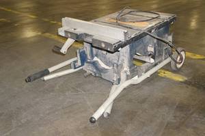 lot 13 image: Ryobi 10 Portable Table Saw with Rolling Stand