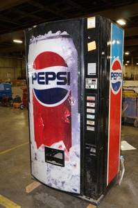 lot 25 image: Pepsi Pop Machine (Can)