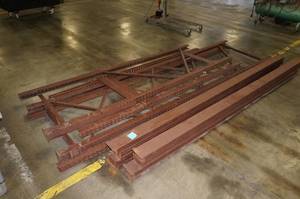 lot 40 image: Brown Pallet Racking