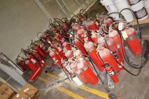lot 46 image: Fire Extinguishers