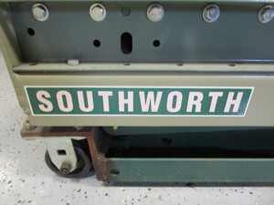 lot 4 image: Southworth Lift Table wHytrol Roller Table