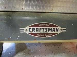 lot 19 image: Craftsman Table Top Saw