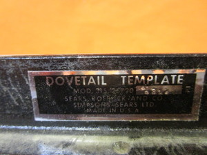 lot 36 image: Dovetail Jig