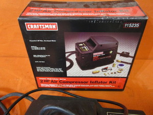 lot 70 image: (New) Craftsman Air Compressor