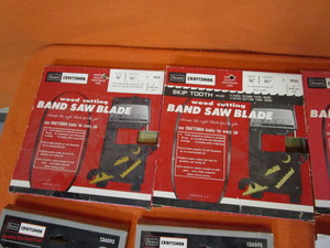 lot 104 image: Band Saw Blades