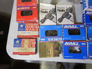 lot 107 image: Nails, Screws & Misc. Hardware