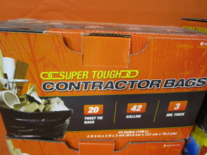 lot 116 image: Garbage Bags