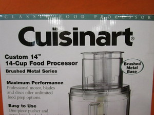 lot 158 image: Cuisinart Food Processor