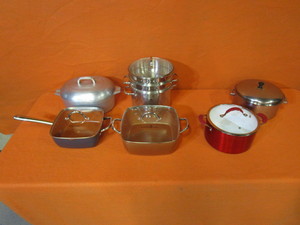 lot 161 image: Cooking Pots