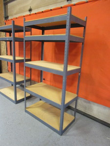 lot 32 image: Shop Shelves 18x36x70