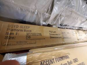 Boyd Sleep Euro Base Platform Bed w Lumbar Adjustment for Firmness, Full