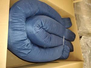 lot 19 image: Mainstays 6 Tufted Futon Mattress, Indigo Essence Full Size