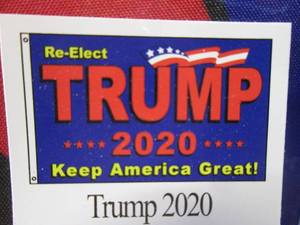 lot 28 image: 3 ft x 5 ft Re-Elect Trump 2020 Kee...
