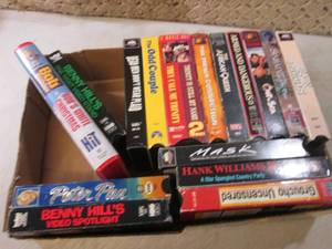 lot 70 image: Assorted VHS Tapes  RM2...