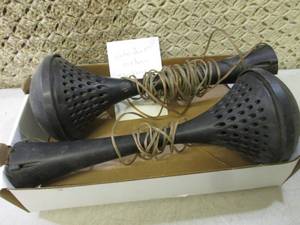 lot 73 image: Pair of Waterproof Outdoor Speakers...