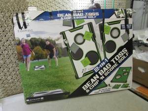 lot 75 image: Eastpoint 2-In-1 Bean Bag Toss & Ch...