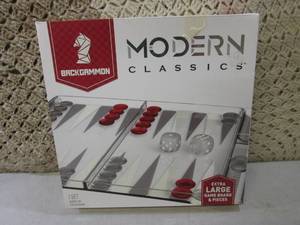 lot 87 image: Modern Classics Backgammon Game  CS...