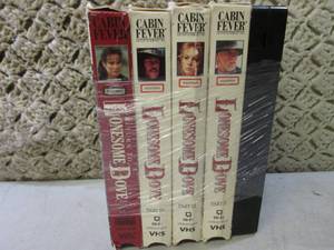 lot 103 image: Lonesome Dove VHS Set  EC1...
