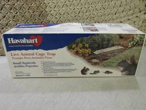 lot 108 image: Havahart Live Animal Cage Trap Smal...