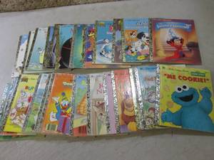 lot 113 image: Assorted Vintage Little Golden Book...