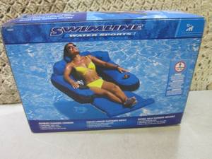 lot 123 image: Swimline Ultimate Floating Lounge  ...