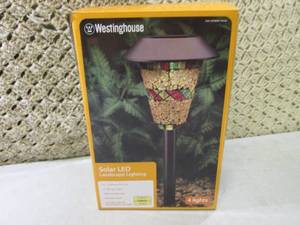 lot 128 image: Westinghouse Solar LED Landscape Li...