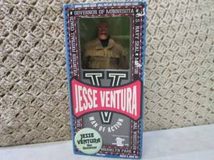lot 152 image: Jesse Ventura Action Figure in Box ...