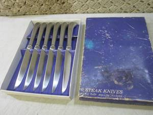 lot 164 image: Vintage 6pc Pistol Grip Hollow Hand...