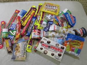 lot 196 image: Assorted Candy  B-1...