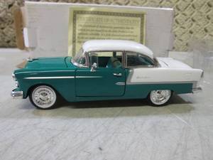 lot 213 image: 1955 Cherolet Bel Air 132 Scale Ne...