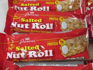 lot 255 image: 12 Salted Nut Roll Candy Bars Best ...