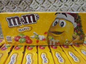 lot 266 image: Case of 12 Boxes Peanut M&Ms Best ...