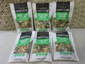 lot 276 image: 6 Bags of Snak Club Protein Power S...