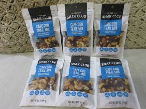 lot 277 image: 6 Bags of Snak Club Cape Cod Trail ...