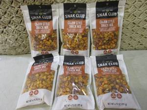 lot 278 image: 6 Bags of Cajun Style Snack Mix Bes...