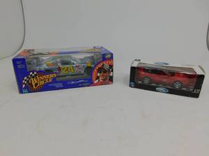 lot 108 image: Collectible Jeff Gordon Chevrolet #24 Monte Carlo  City Cruiser Ford SVT Mustang Cobra