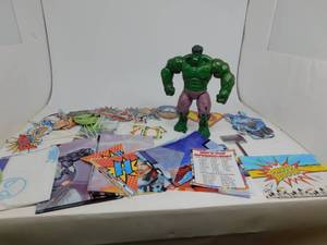 lot 117 image: Hulk Talking Action Figure  Misc. Posters  Cutouts