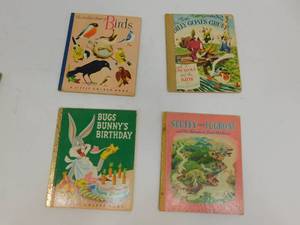 lot 142 image: 4 Vintage A Little Golden Books