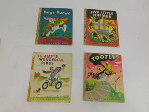 lot 145 image: 4 Vintage A Little Golden Books