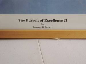 The Pursuit of Excellence II Framed Art