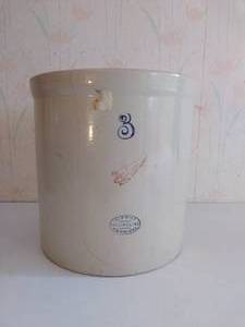 Vintage Redwing #3 Crock