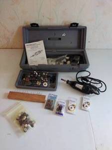 Dremel Tool in Case with Accessories