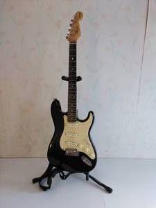 Squier by Fender Guitar with Stand