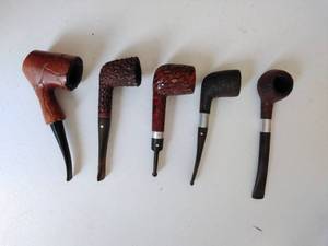 Five Tobacco Pipes