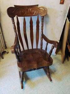 Wooden Rocking Chair